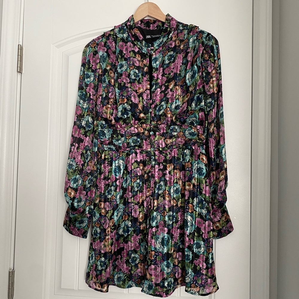 Zara Floral Print Dress